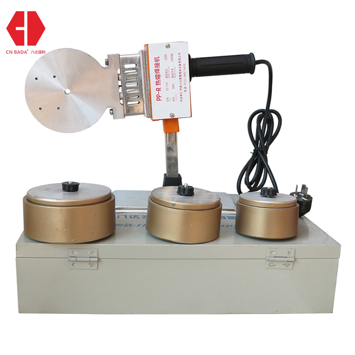 75-110mm Portable Plastic Pipe Hot Melt PPR Pipe Heat Fusion Welding Machine For pe hdpe Pipe Tools