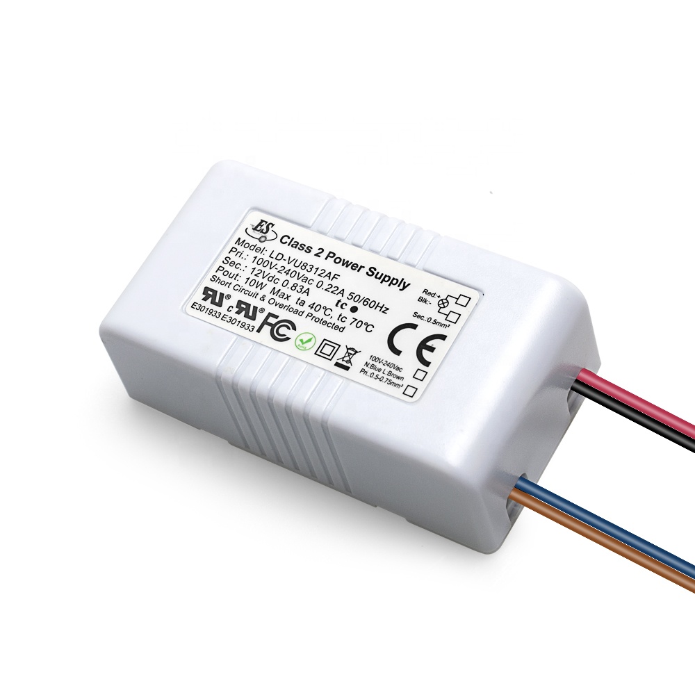 ES CE CUL UL Класс 2 источник питания входное напряжение 100-240Vac 3-12Vdc 690mA 6 Вт AC-DC светодиодный драйвер постоянного тока