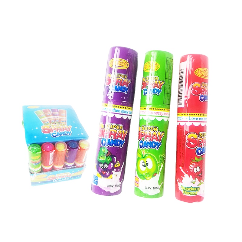 Colorful Fruit taste Spray liquid super spray candy
