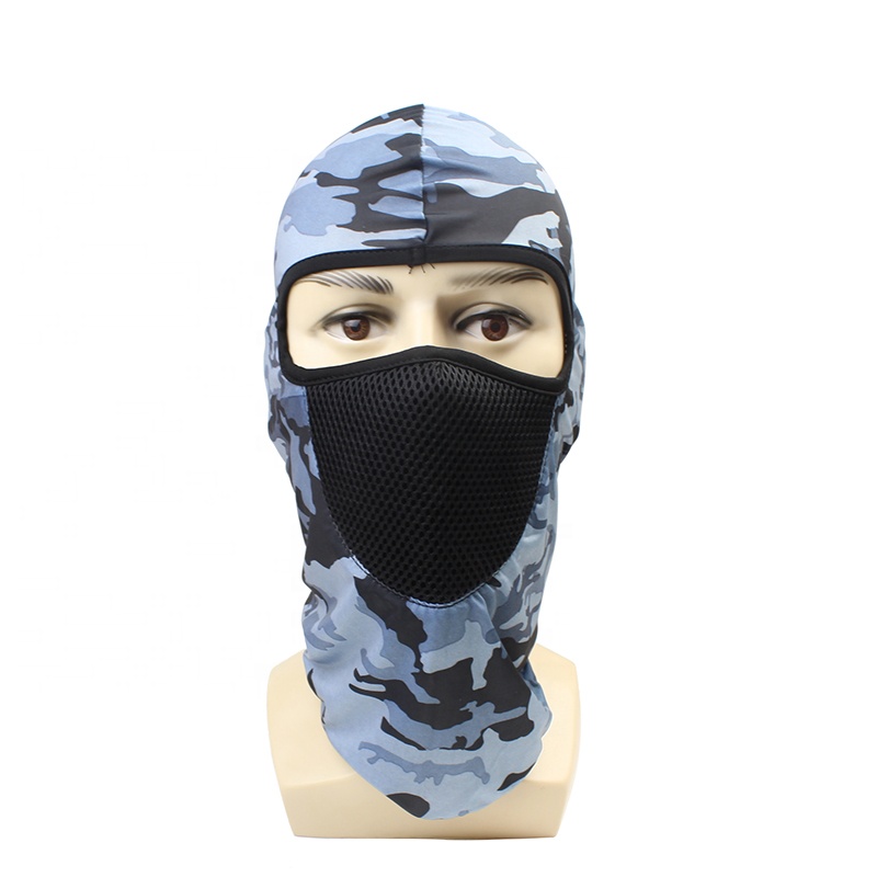 Lightweight Bike Bandana Face Protective Mask Ice Silk Neck Gaiter Summer Full Face Ski Mask Scarf Sunscreen Breathable