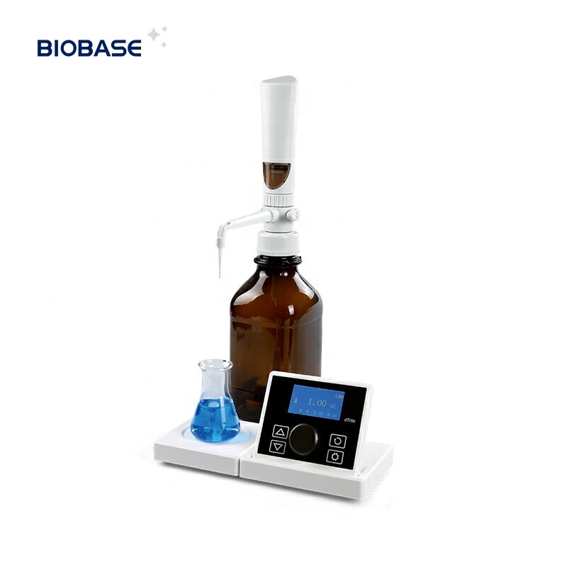 BIOBASE китайский диспенсер для бутылок, дозатор ПТФЭ FEP BSG PP Maaterial с четырьмя уровнями громкости