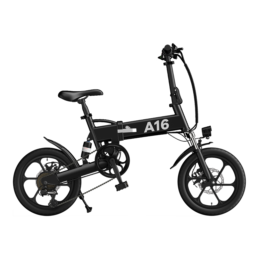 Montain Market, современный стиль, электровелосипед 350W 36V 7.8AH 16Inch ADO A16, складной электрический велосипед с ручкой