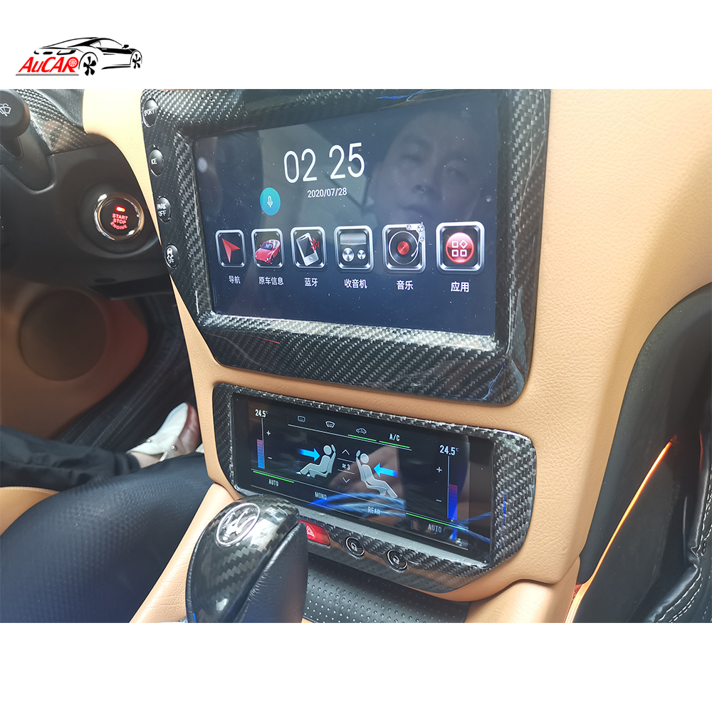 Панель контроля климата AuCAR aircon, панель сенсорного экрана переменного тока для Maserati granтуризм/Gran Cabrio 2007 - 2017