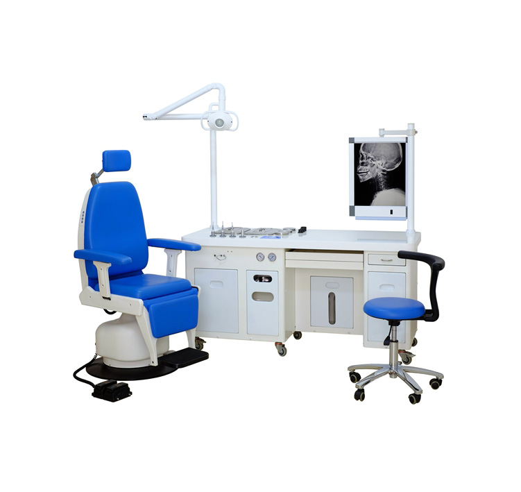 New medical ent treatment unit, ent instrument set with LED cold light AMENT05