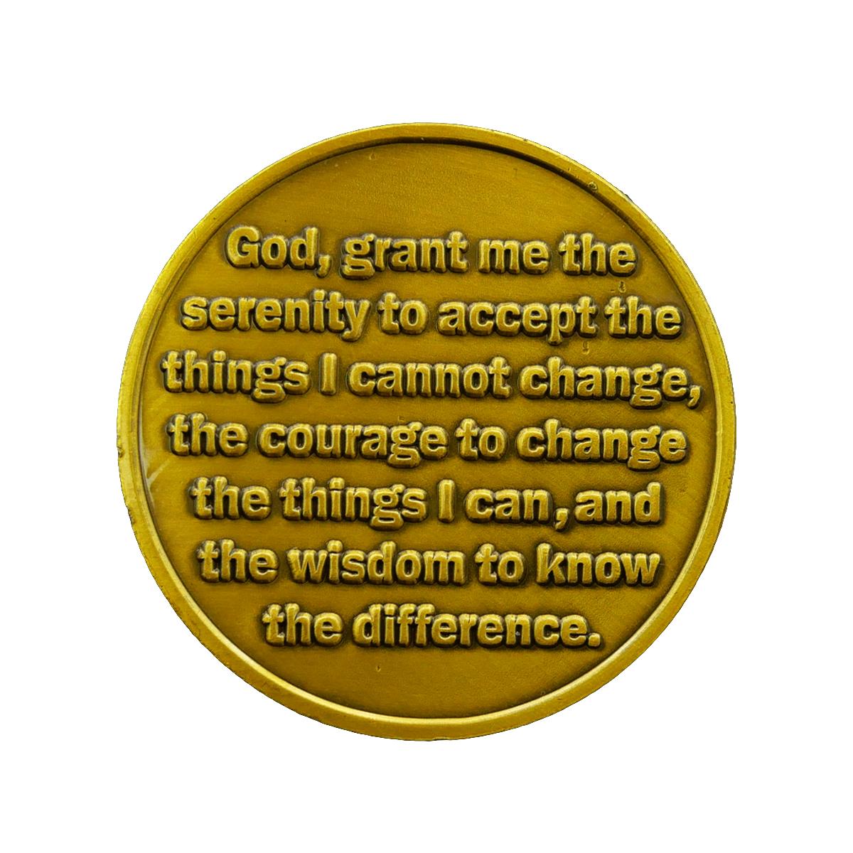 JinRuiXiang custom non ferrous metal antique old wholesale solid brass blank coin souvenir coins plain oem custom coin