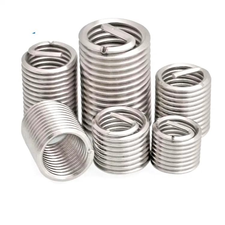 Wire Helicoils Insert M 8*1.5 1. M5 m6 m8 m10 Standard Metric Ss 304 Stainless Steel Threaded Insert M 5d