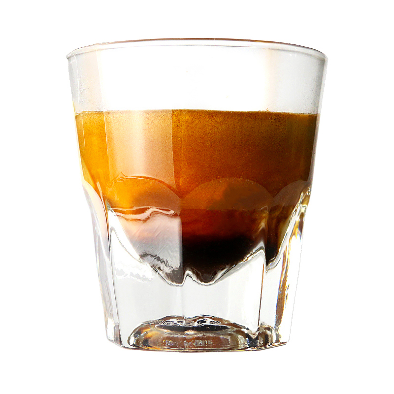 Готовая к отправке стеклянная чашка Libbey Duratuff Cortado, стеклянная чашка для эспрессо, Гибралтар, стекло, 4,5 Унций, чашки для кофе и чая, набор с логотипом на заказ