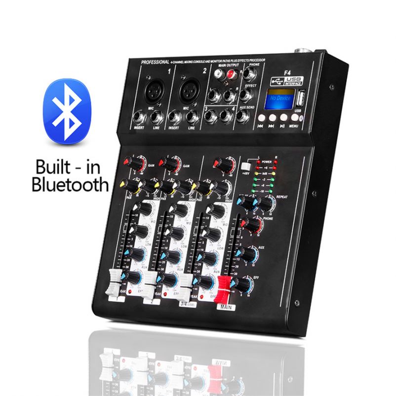GAX-UF4 микшер Usb Bluetooth Сделано в Китае