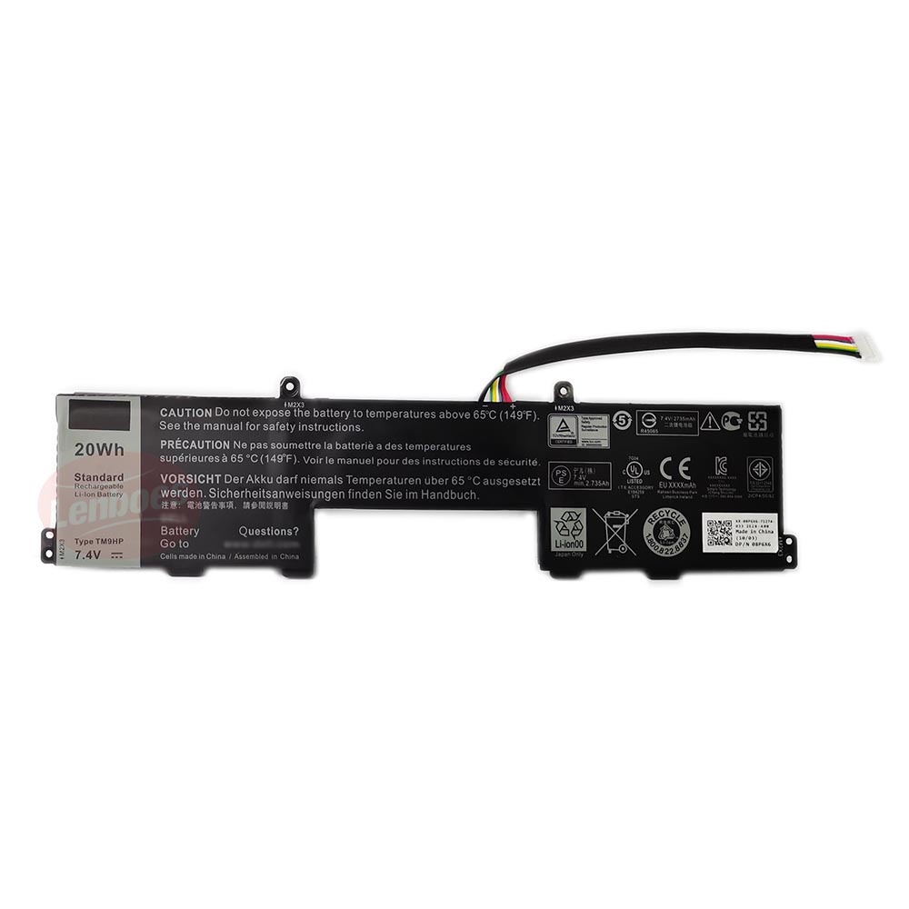 Аккумулятор для ноутбука Dell Latitude 13 7,4 Series 0J84W0 J84W0 FRVYX TM9HP, 7350 в, 20 Вт · ч
