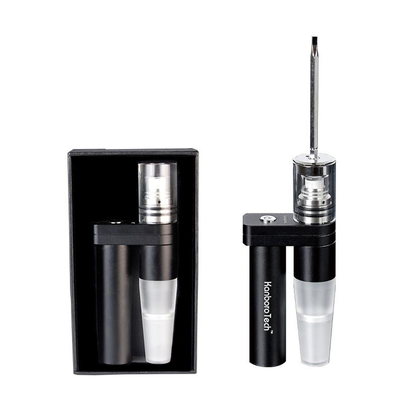 Kanboro Subdab pro Wax Vaporizer Kit 18650 E-cigarette Ceramic Coil Dab Rig Vape Pen 510 nail Wickless Atomizer with 2500mah bat