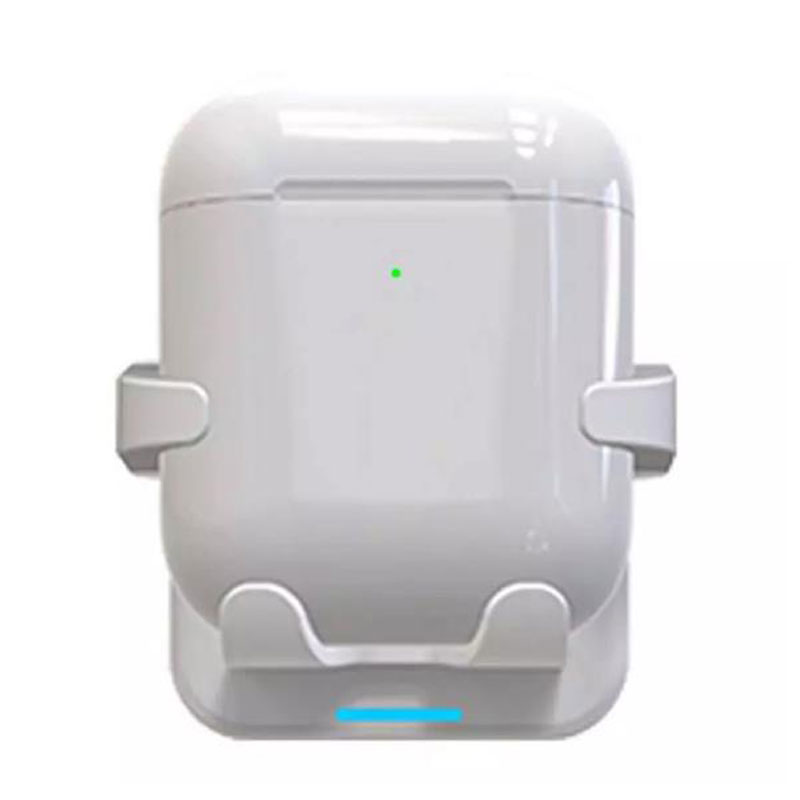 Автомобильное беспроводное зарядное устройство Держатель для Airpods умный чип защитный автомобильный Монтажный держатель зарядное устройство беспроводной