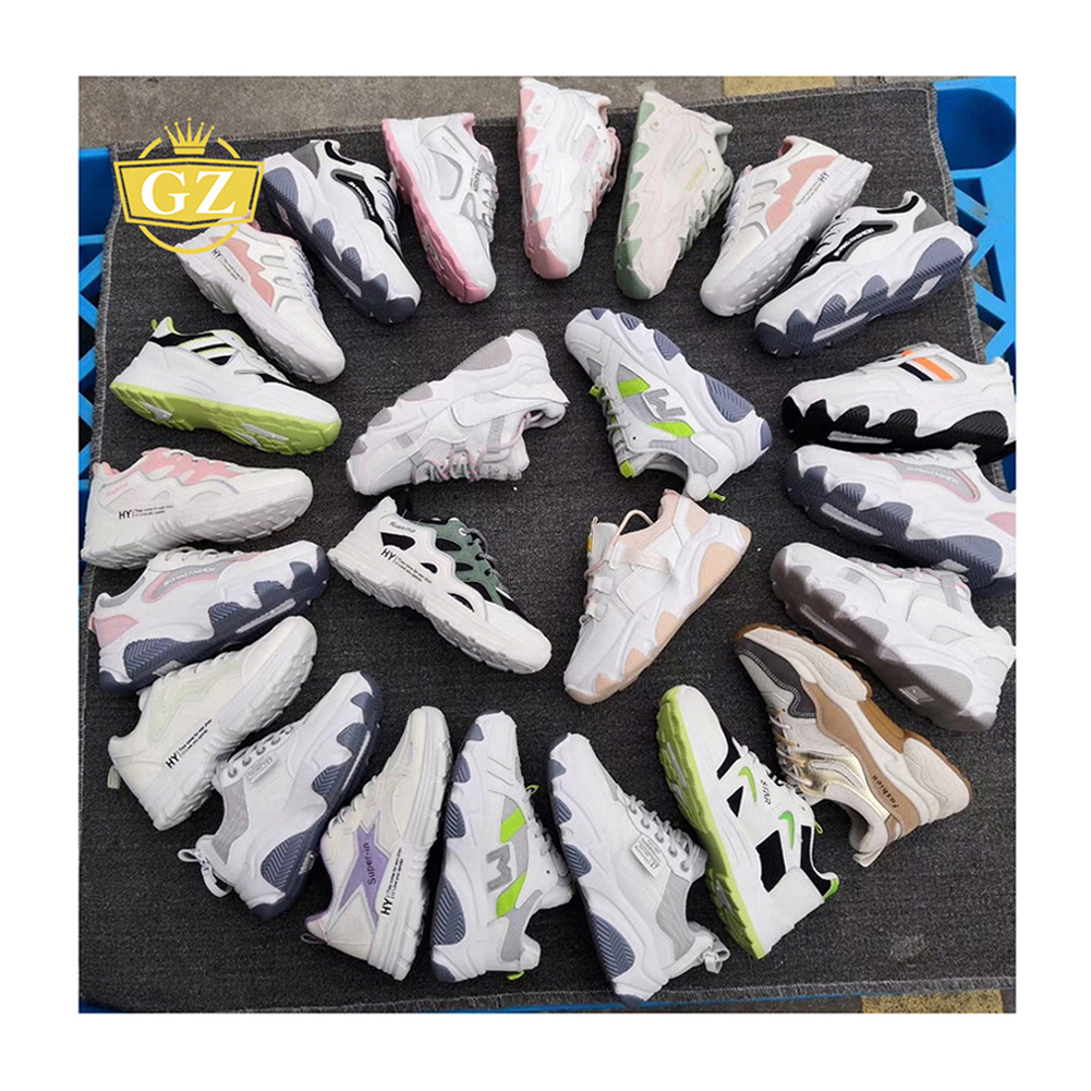 GZ Popular Sports Branded Men Good Quality Used Shoes Bales, Grade A Mixed Size Shoes Stock