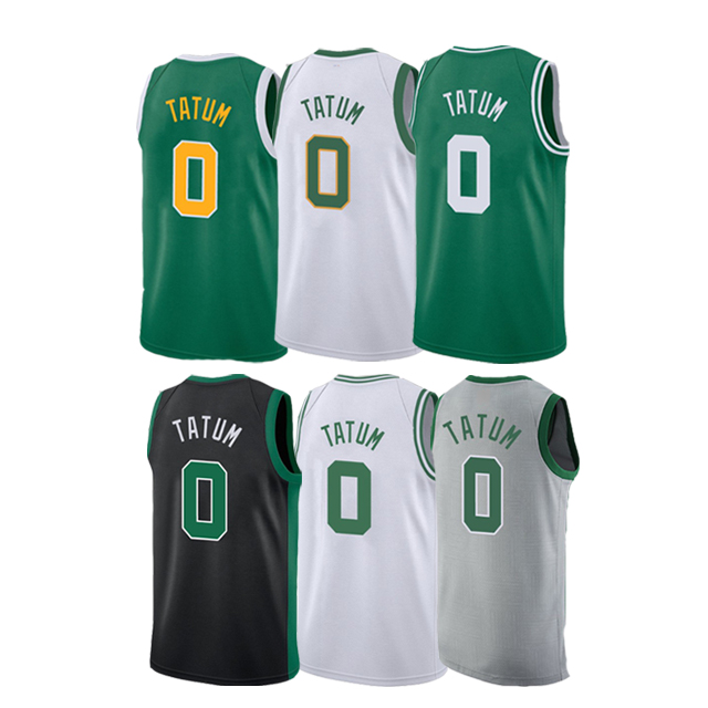 Мужская баскетбольная майка Boston Celtics #0 Jayson Tatum
