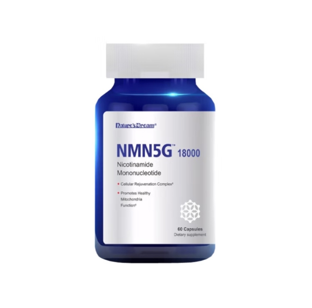 Лидер продаж, никотинамид мононуклеотид NMN5G Nature's Dream NMN 18000NAD +, 60 капсул/бутылка