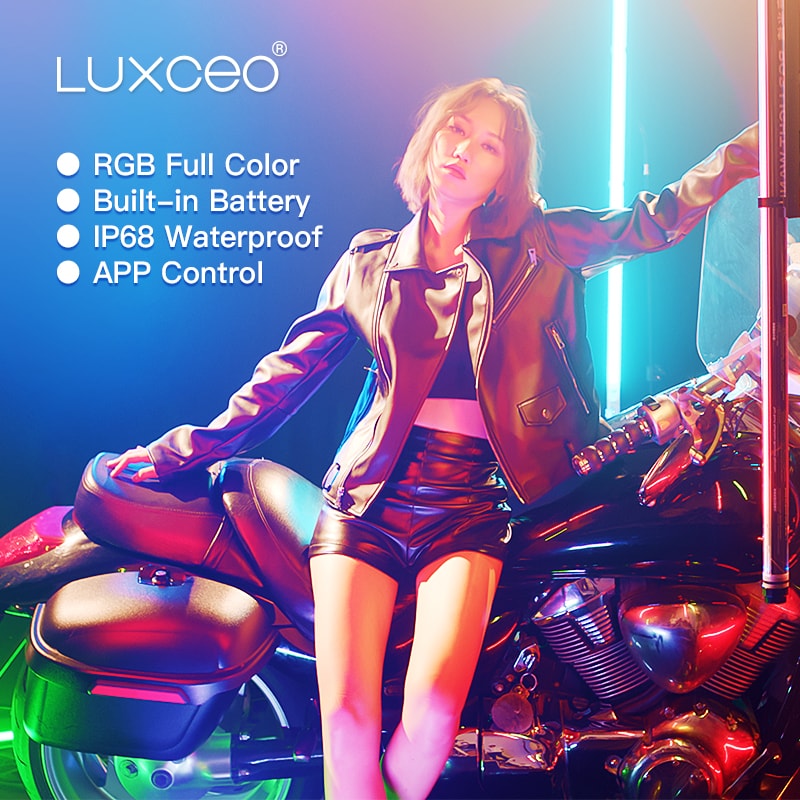 2020 Новый LUXCEO P120 18 Вт лм USB перезаряжаемая батарея управление через приложение Водонепроницаемая подводная Светодиодная лампа для видеосъемки освещение для фотосъемки