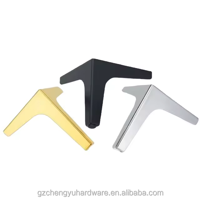 CY-133 Chengyu Hot Selling Factory Decorative Metal Hardware Legs Modern Sofa Feet Iron Furniture Leg Furniture Spare Parts