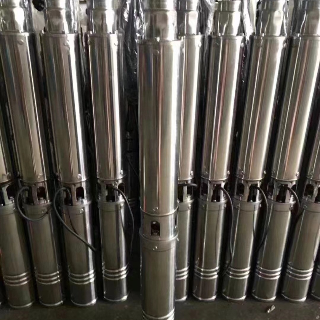 High Quality 0.5Hp Stainless Steel Deep Well Pumps Customizable Voltage Machining Watering OEM Applications Powered Electricity