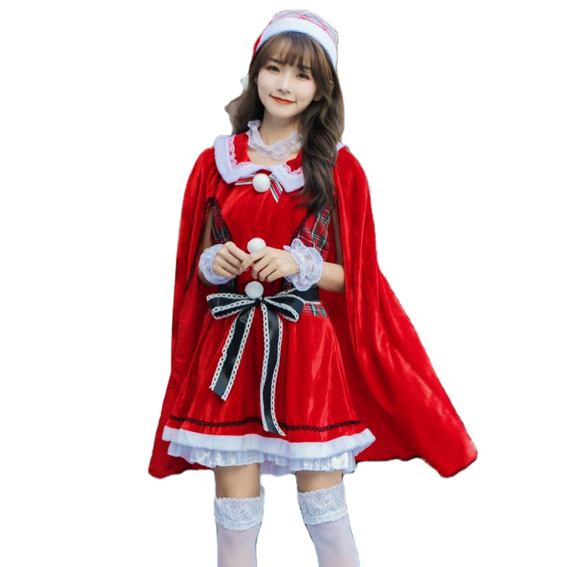 Fancy sexy Christmas Party adult fancy cosplay costume girls cute outfits