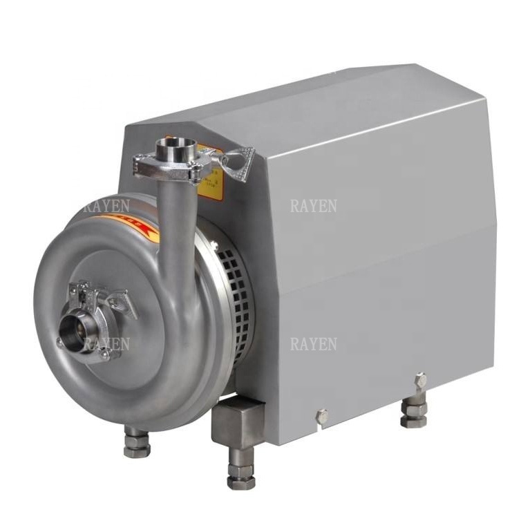 China Sanitary Milk Water Self-Suction Self-Priming Homogenizer Lobe Centrifugal Pump China Milk Pump
