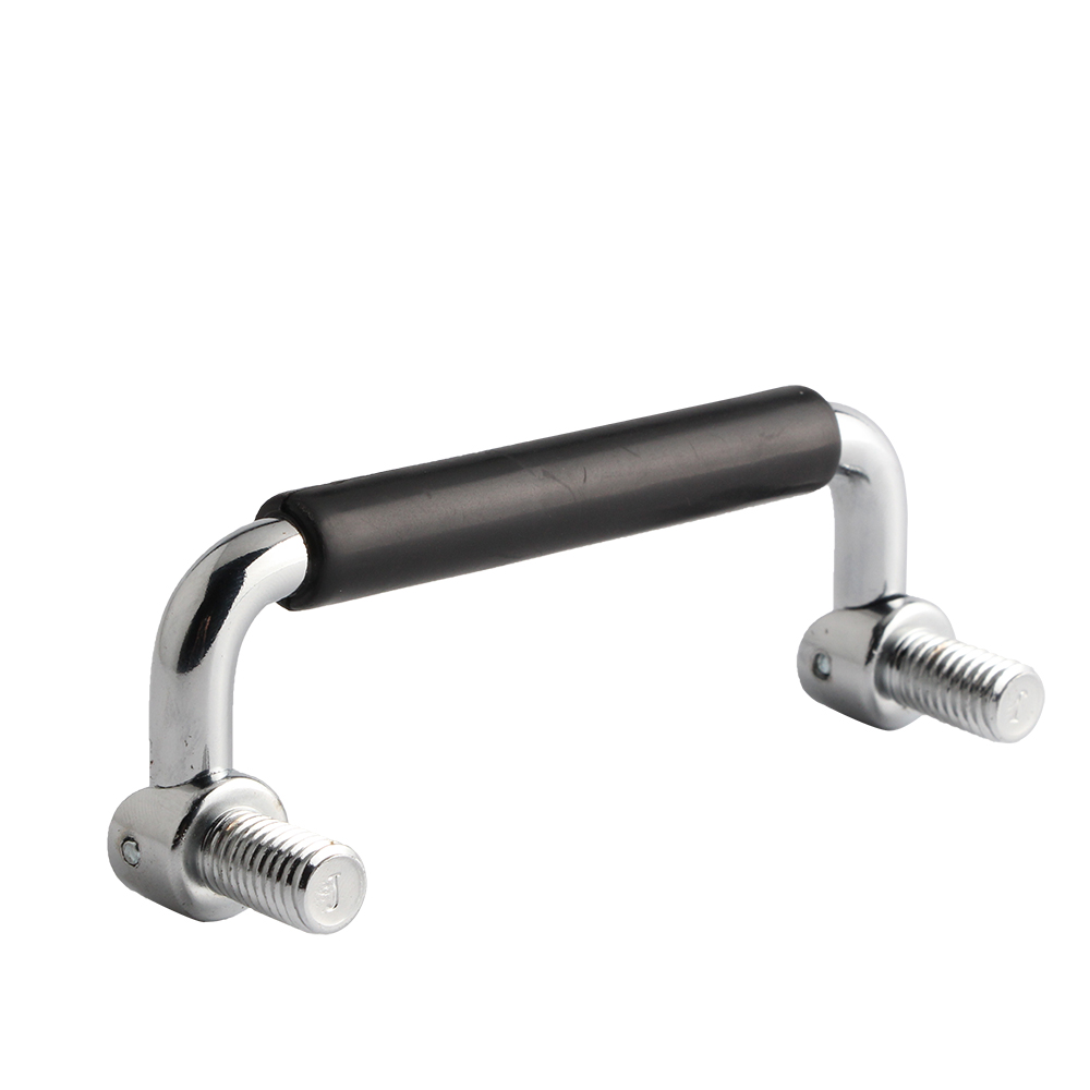 LS506 Toolbox Cabinet Hardware 10mm Male Thread Dia Pulls 138mm Long Metal Folding Pull Handle Grip