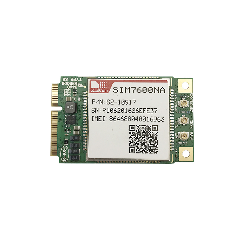 SIMCOM SIM7600NA 4G многополосный модуль LTE MINI PCIe CAT1 B2/B4/B5/B12/B13/B14/B25/B26/B66/B71 с AT&T/Verizon сертификацией