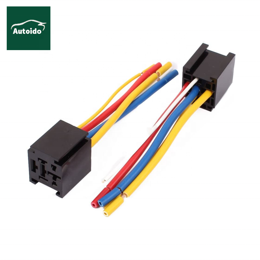 Реле автомобиля грузовик DC 12V/24V 80A релейный разъем 5 Pin 5 релейный модуль управления разъем провода