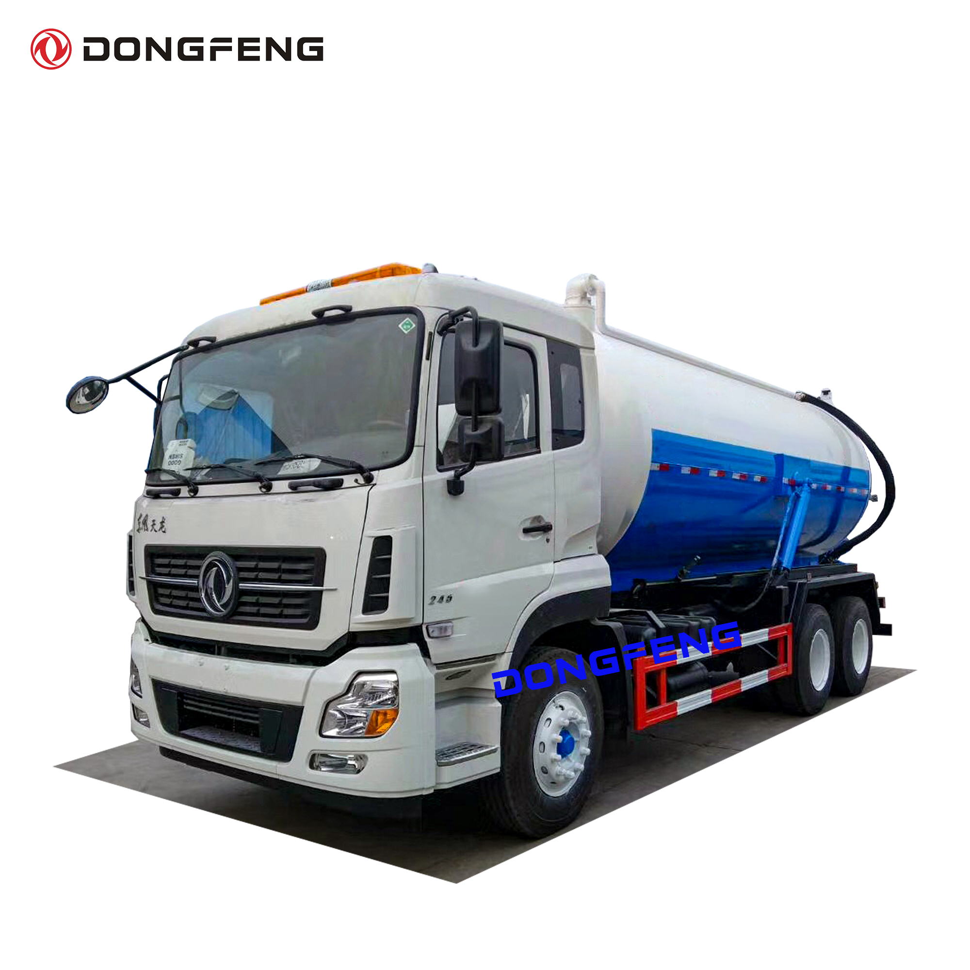 Dongfeng 6x4 RHD 15000 литровый вакуумный резервуар для канализации