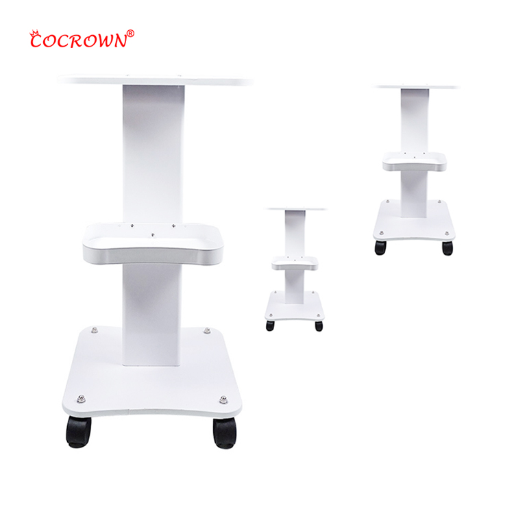 2021 Hot Sale Iron Trolley Stand For Cavitation Rf Beauty Slim Machine Salon Furniture Beauty Rolling Trolley Cart