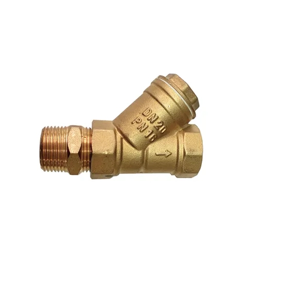Forged Brass Y Strainer Valve Brass Filter Valve