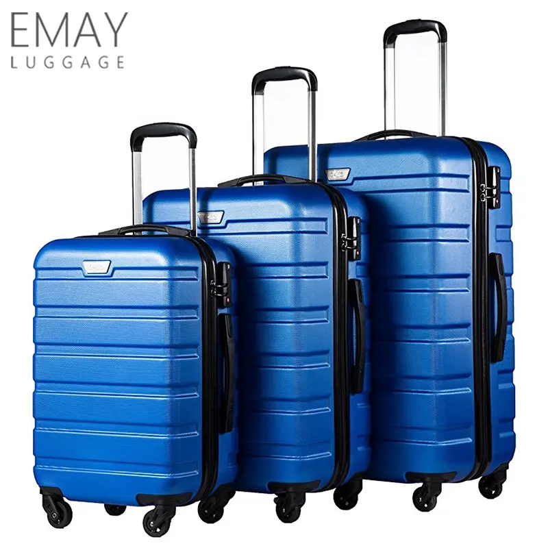 Factory price travel style luggage bag set carry on suitcase