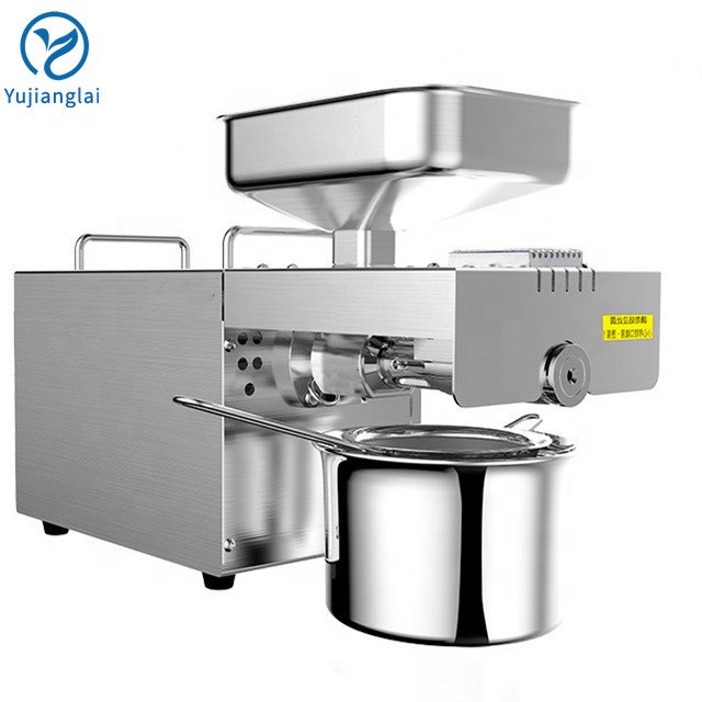 Temperature adjustable virgin coconut oil extraction machine cold press rapeseed peanut cotton seed oil pressing machine