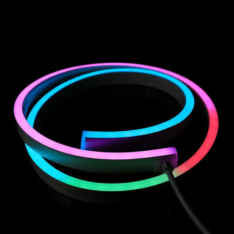 DMX 512 управление смешанных цветов цифровой RGB светодиодный неоновый гибкий