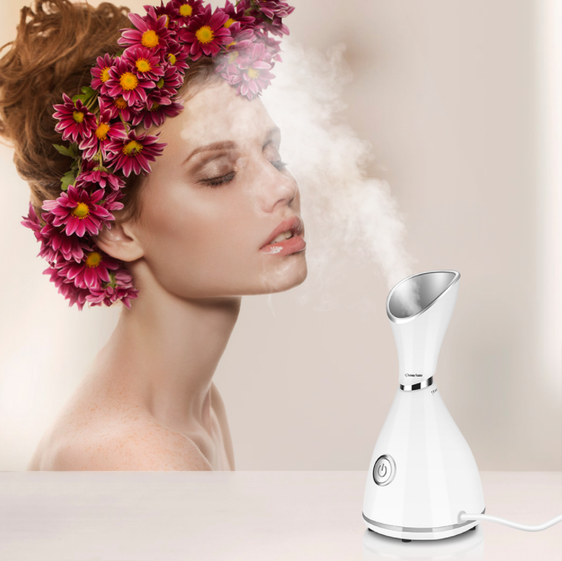 Facial Mister Nano Ionic Facial Hot Steamer Deep Hydration Face Spray Machine Beauty Face Sauna Steaming Facial Steamer