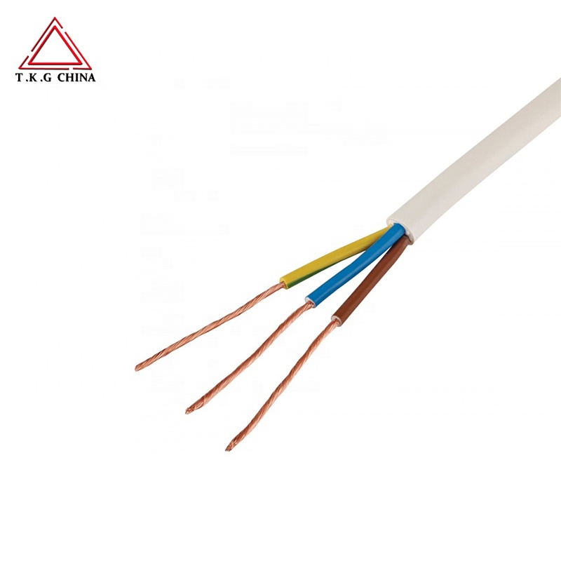 220 volt 100 amp 10 feet copper conductor rvv electrical power wire cable for outdoor use