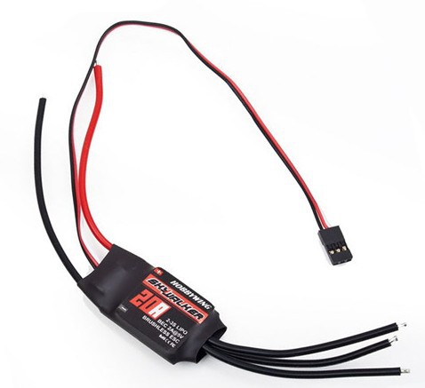Hobbywing SkyWalker 20A бесщеточный ESC 2-3S Lipo для радиоуправляемого самолета мультикоптера радиоуправляемого самолета вертолета