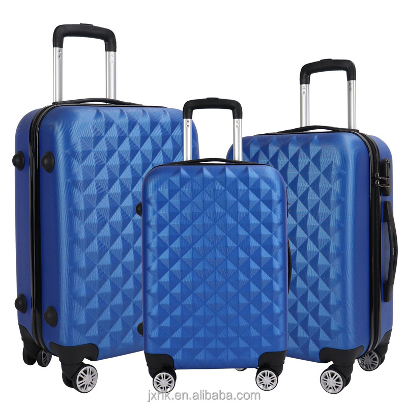 factory custom trolley case fashionable luggage spinner wheel travel bags ABS PC hard suitcase light weight carry on luggage
