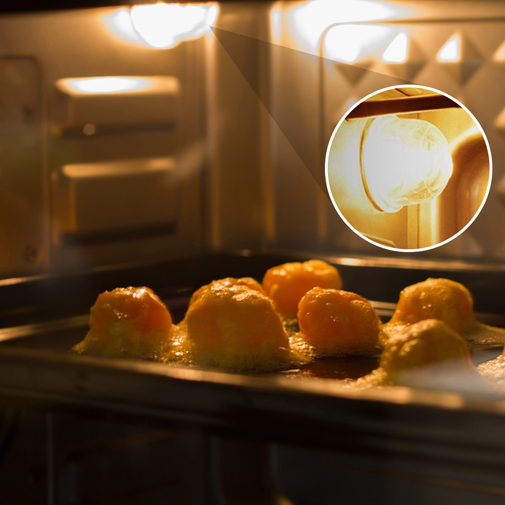 T22 Oven Light 230V 15W E14 Oven Indicator Light High Temperature 300 Degree Resistance Oven Light