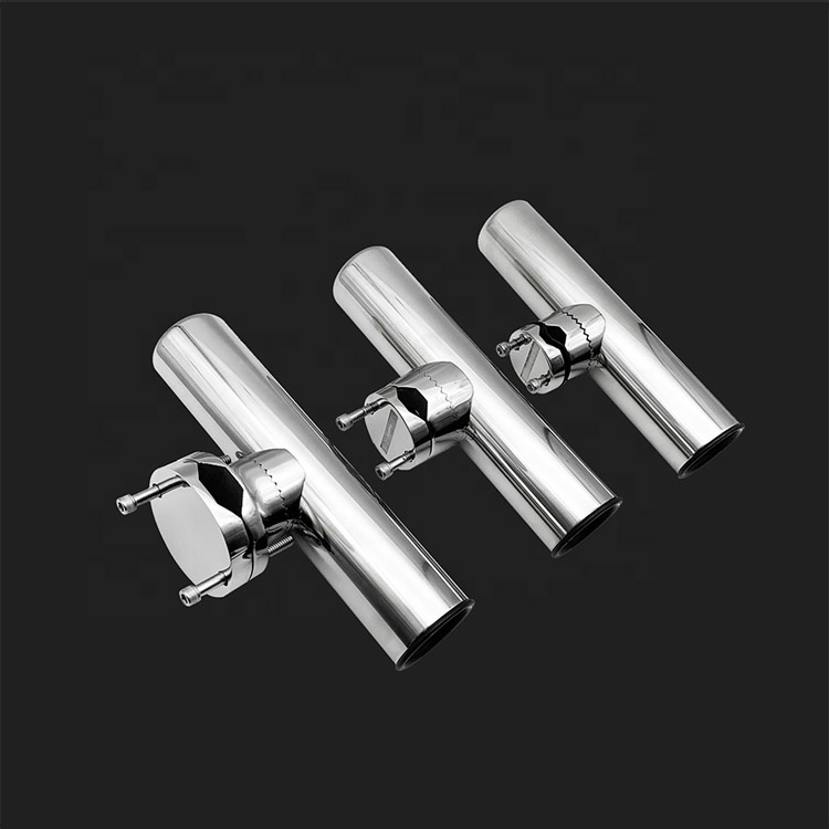 Secure Durable Hot Sale SS 316 Stainless Steel Polished Top Quality Marine Boat Fishing Belt Rod Holder