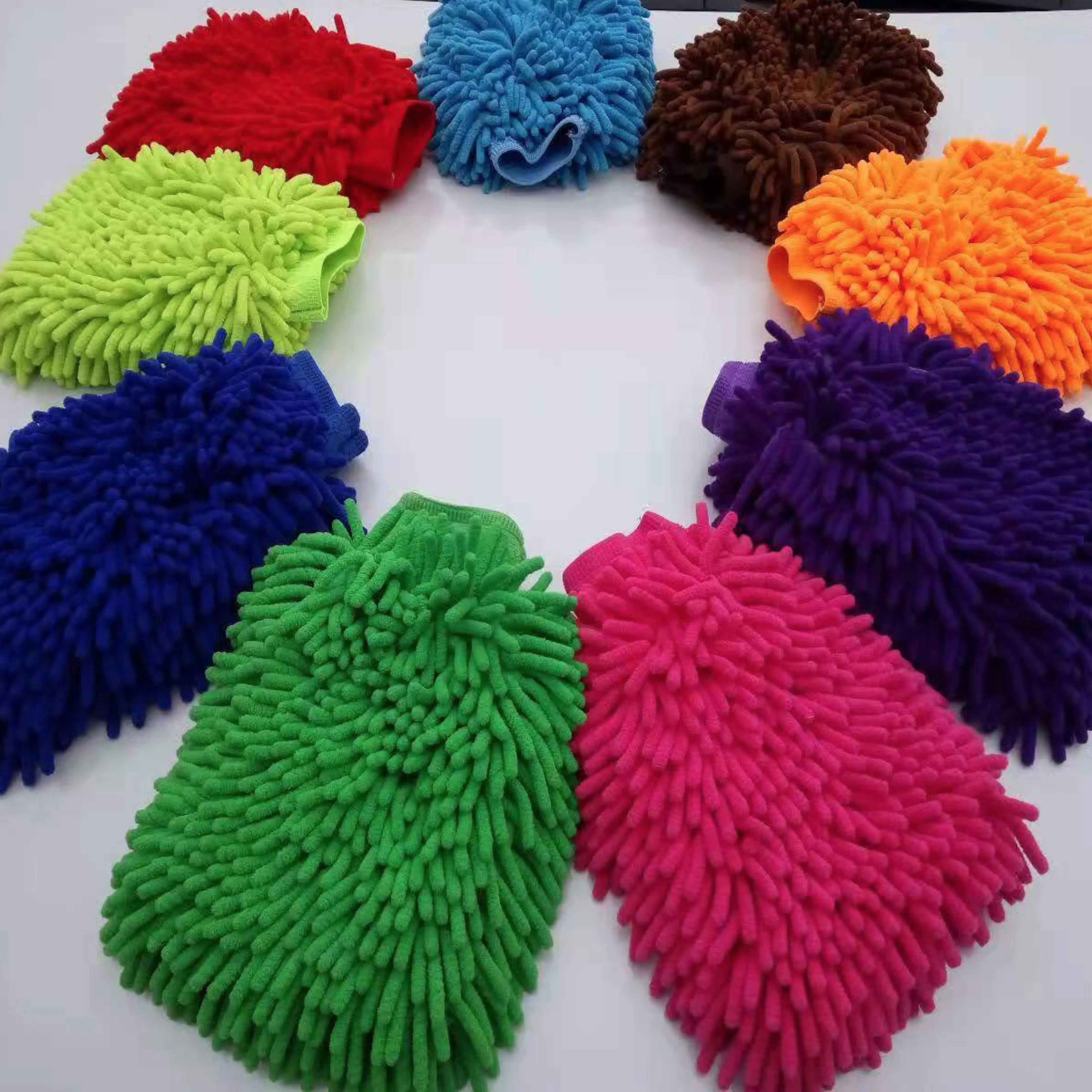 Microfiber Car Wash Mitt Auto Detailing Glove car washing mitts