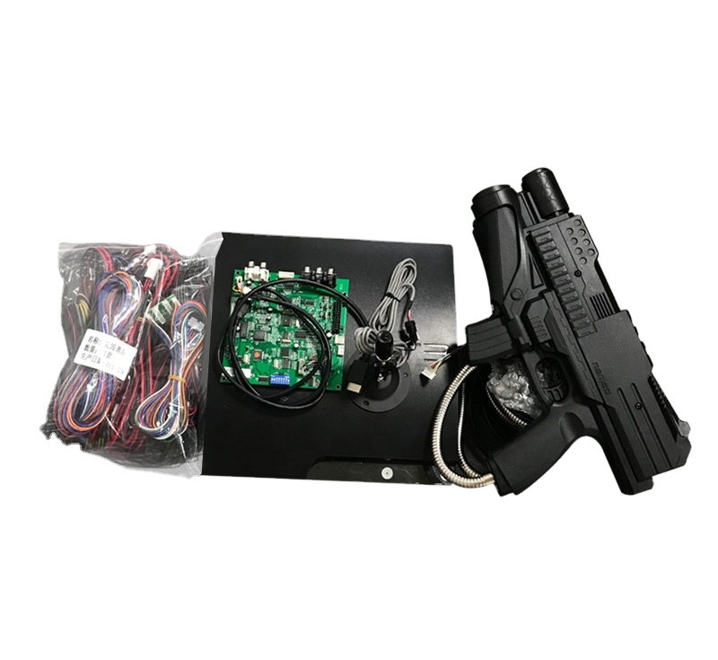 Arcade 2players Shooting game kit simulate arcade game machine Razing Storm accessories with 2 gun