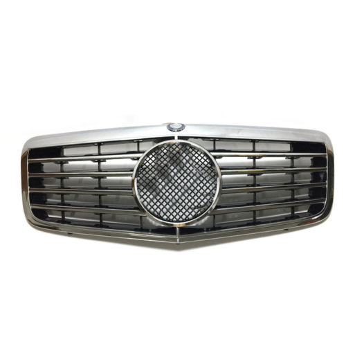 LC Sport решетка для Mercedes Benz W211, хромированный передний гриль для Benz w211 E CLASS 2007-2009