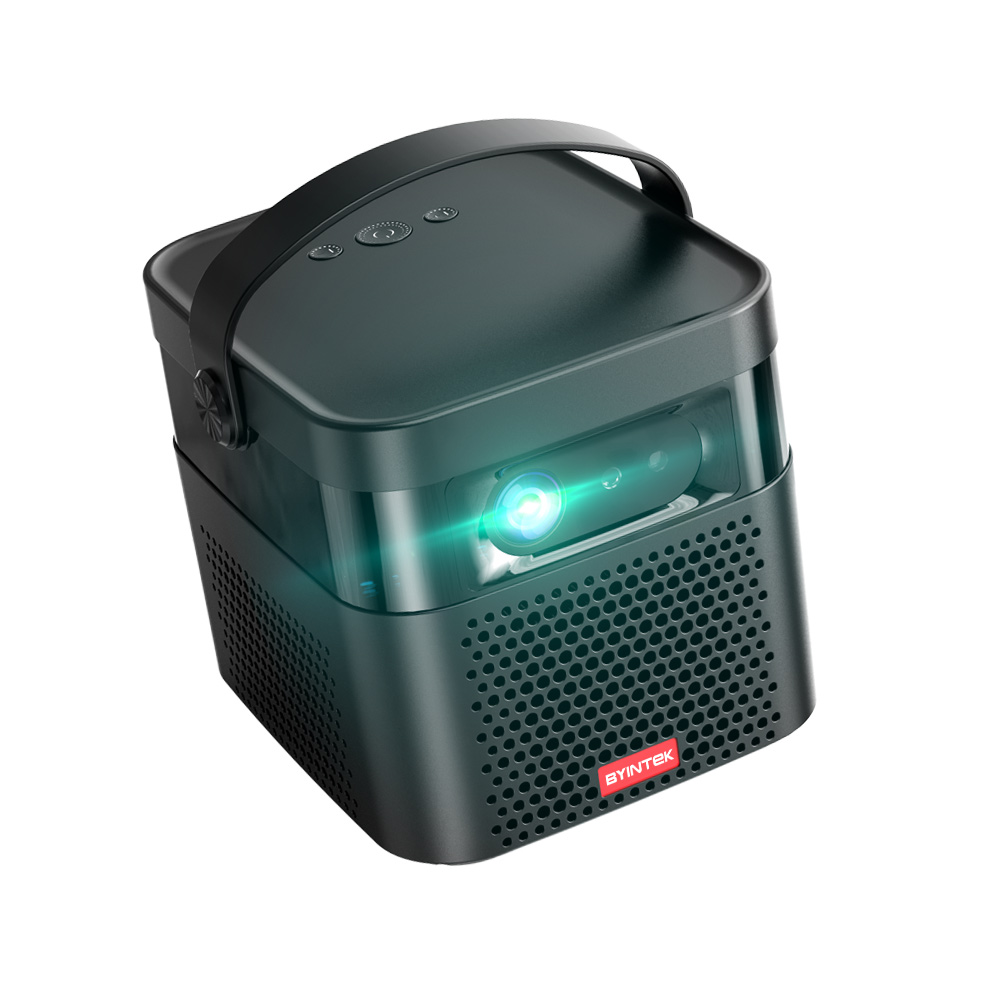 New Release BYINTEK U70 Pro 3D 4K DLP Portable Projector Smart Android Projector Wifi Display For Outer Camping With Battery