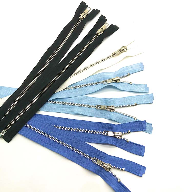 Wholesale High Quality Multi-color Opening Environmentally Friendly Waterproof Metal Zipper Clothing Outdoor Jacket
