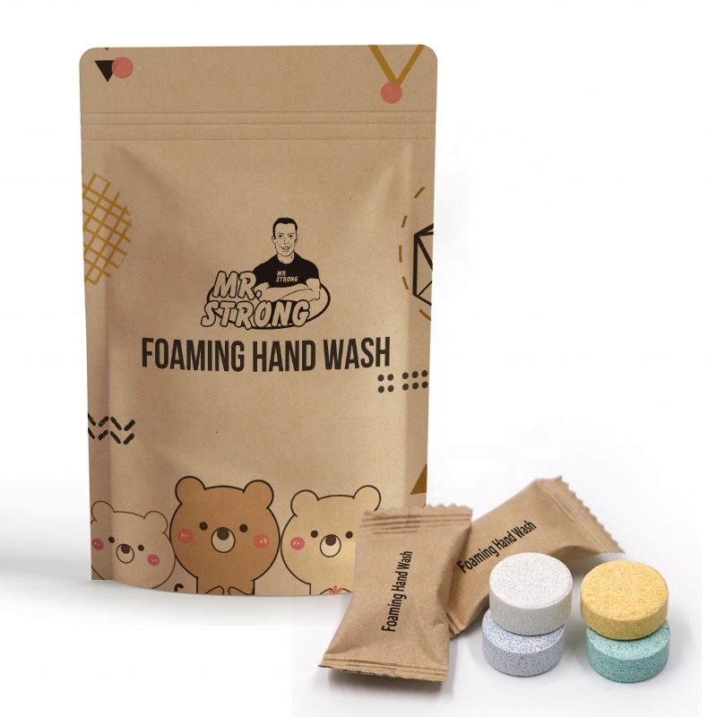 High performance best sell automatic foaming hand soap tablet for hand wash