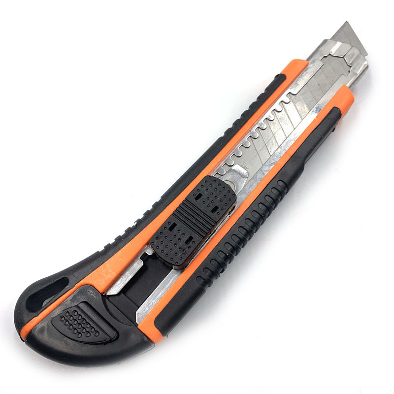 Hot sale ABS material oem 18mm 65 steel snap blade olfa utility knife