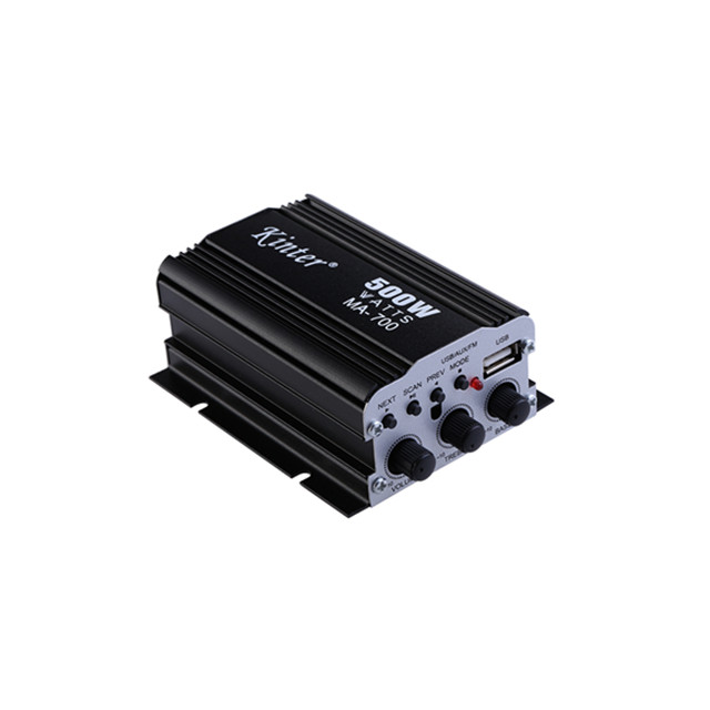 Kinter MA-700 дешевые аудио новый дизайн класса ab автомобильный усилитель с usb fm