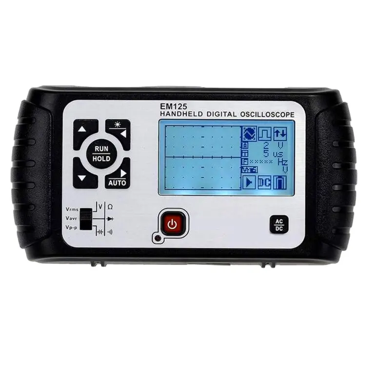Digital Oscilloscope Portable 25MHz Single Channel 6000-count Chip Multimeter Large LCD Screen High-speed CPU