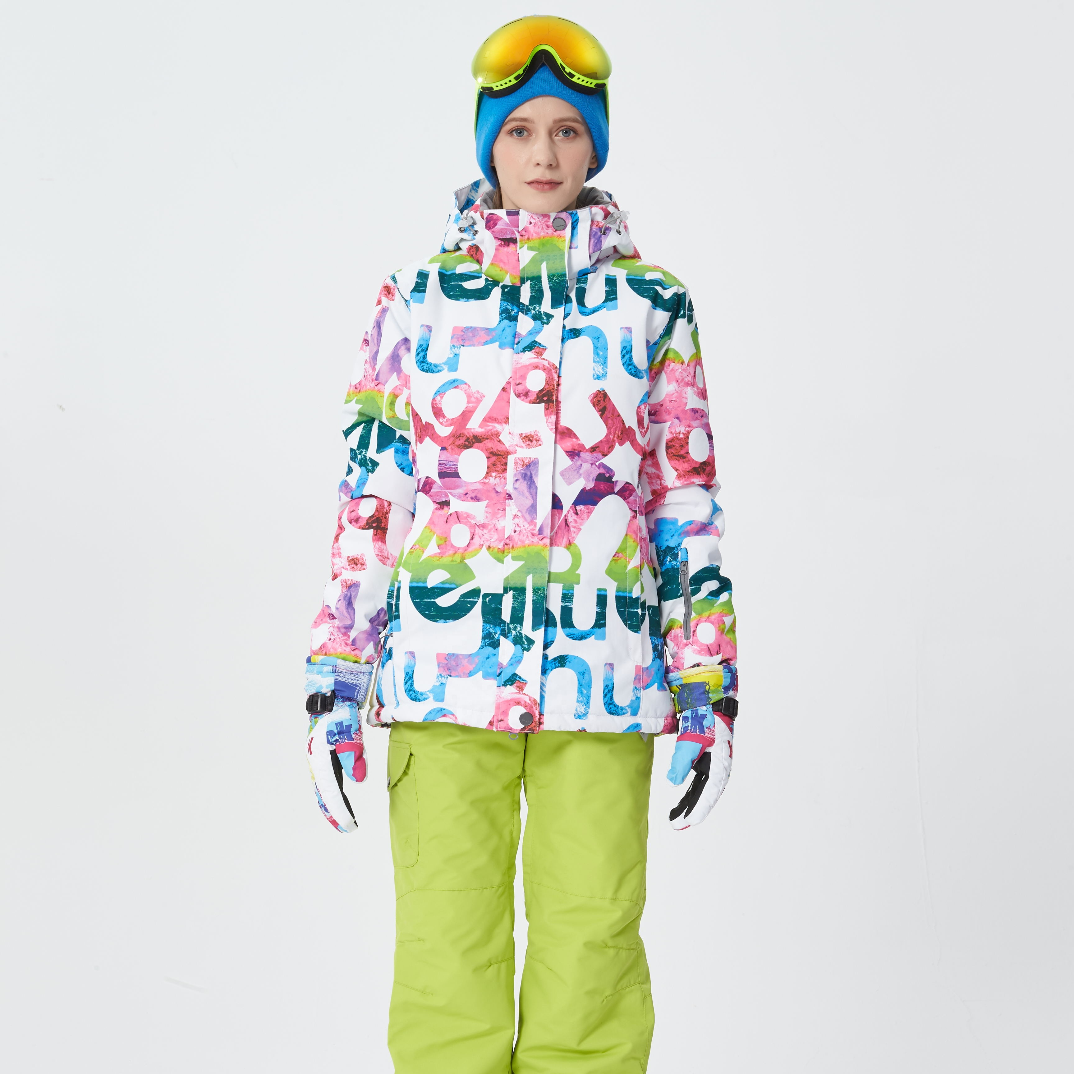 Professional Manufacturer Top Quality OEM/ODM Provided Adults Women Winter Waterproof Ski Snow Jacket Cloth