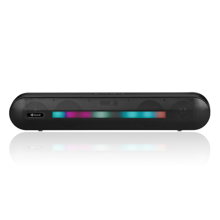Kisonli LED-911 портативный мощный bluetooth-динамик с RGB-подсветкой