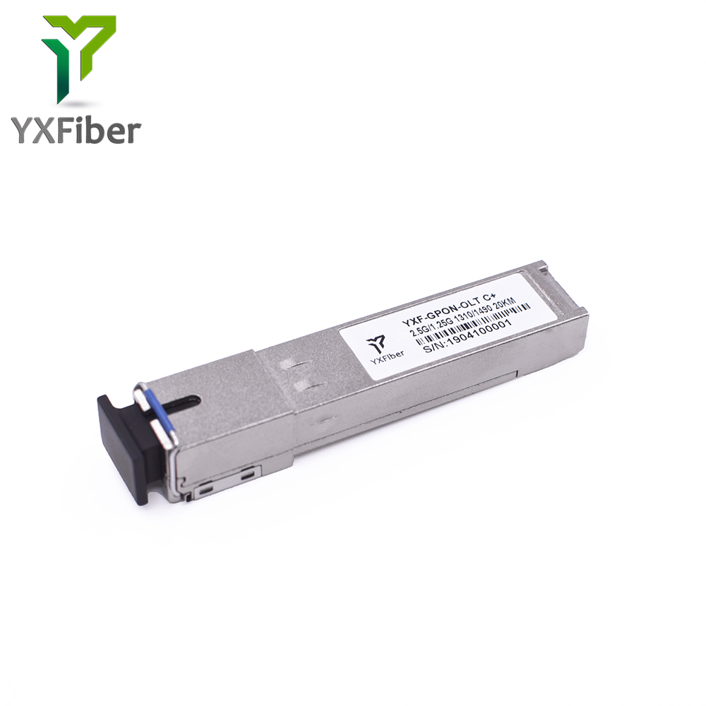 YXFiber SFP модуль GPON OLT C + + оптический модуль 2,5 г/1,25 г 20 км TX1490nm/RX1310nm OLT GPON ONT SFP